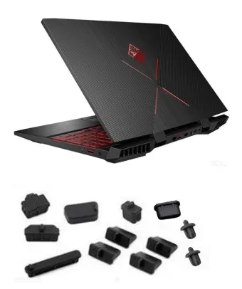 

Dustproof Silicone Plug Port Cover For HP Omen 15-dc0000 DC0051nr dc0075TX dc0049TX dc0020nf dc0014nf dc0110tx dc0003na dc0001ng
