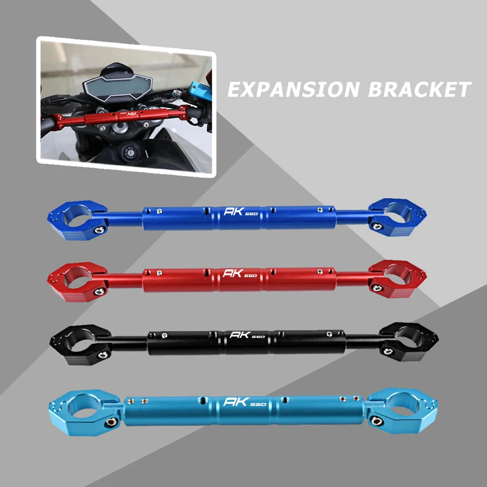 

AK550 CNC Motorcycle Extension Horizontal Handlebar Balance Bar Headlamp Bracket Accessories For YAMAHA AK550 AK 550 ALL Years