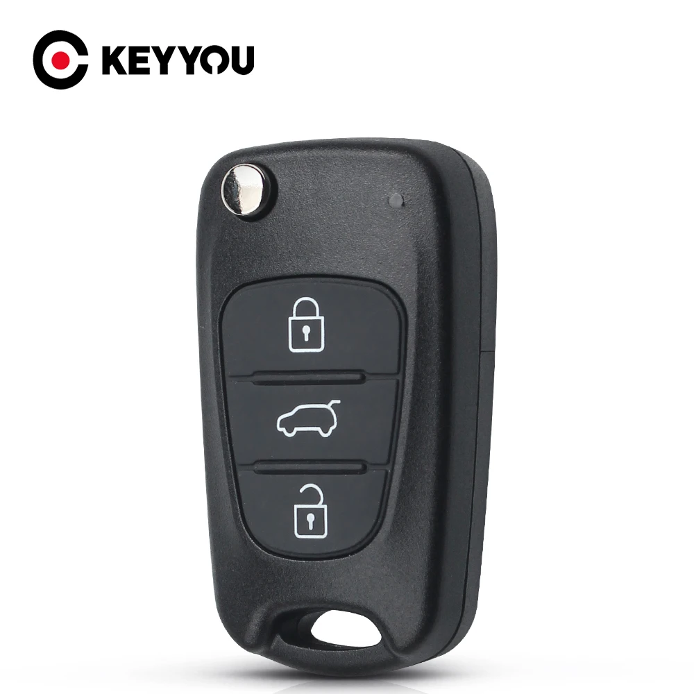 Remote Controller Car Key Shell Fob 3 Buttons Case For Hyundai I20 I30 Ix20/30 Elantra For Kia Ceed Picanto Key 1PCS KEYYOU
