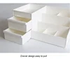 Large Capacity Cosmetic Storage Box Drawer Makeup Organizer Dressing Table Skin Care Rack House Container Mobile Phone Sundries 5