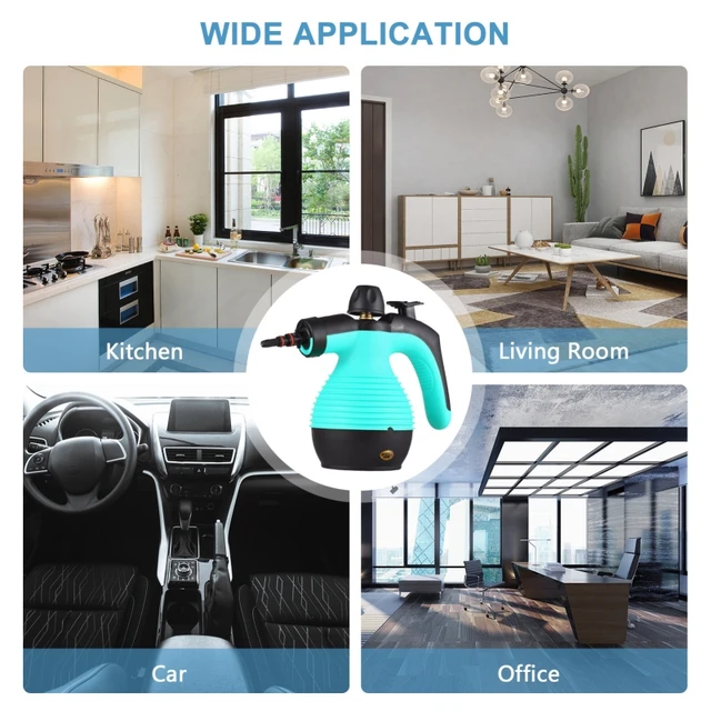 Handheld High Pressure Steam Cleaner with Safety Lock Portable Household Multi-purpose Steam Cleaner 5