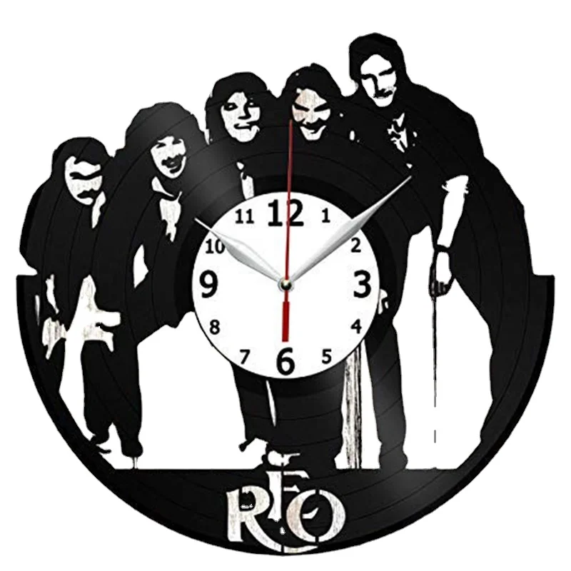 Reo Speedwagon Vinyl Record Wall Clock Home Art Decor Unique Design