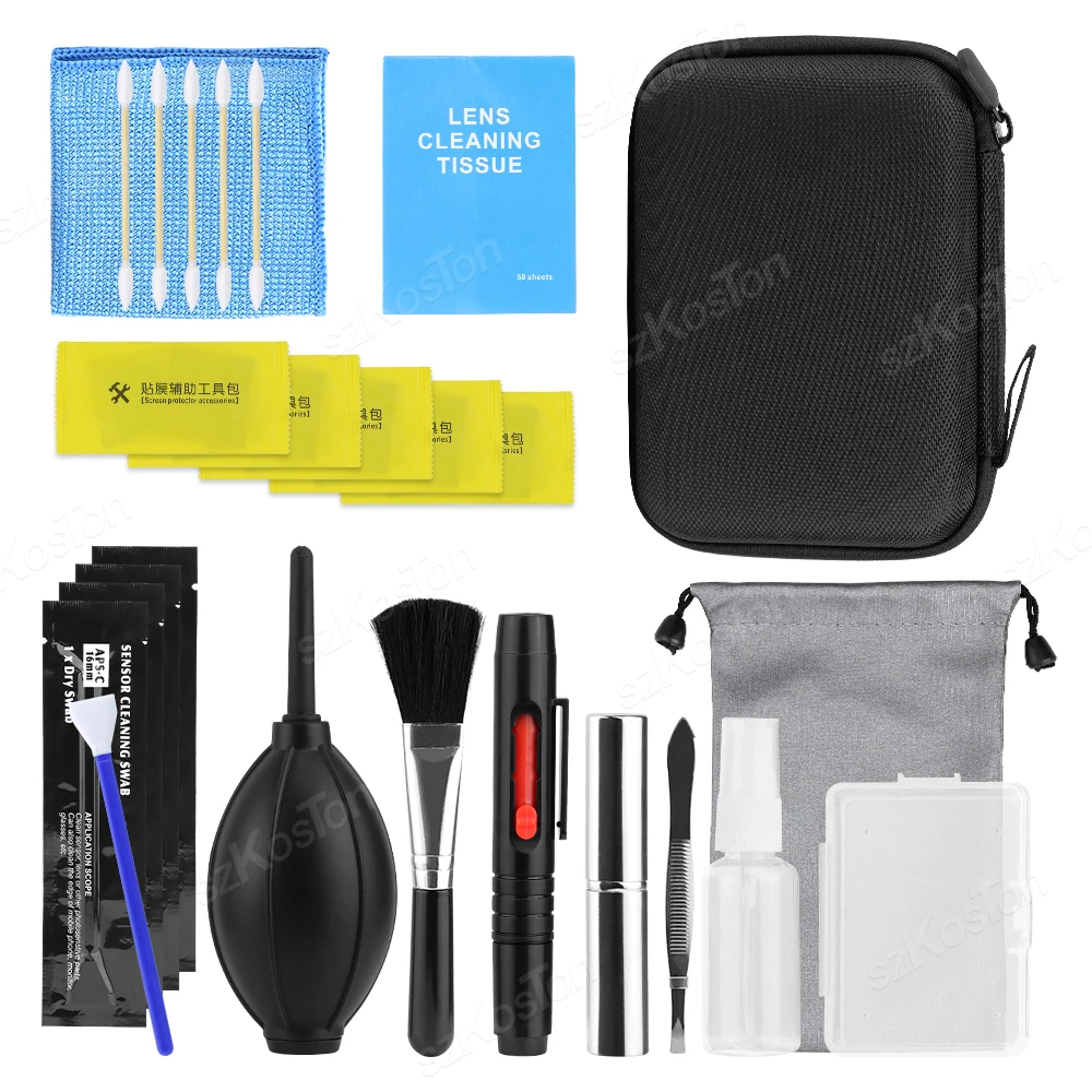 Professional DSLR Camera Lens & Sensor Cleaning Kit