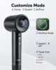 High Speed Hair Dryer 200 Million Negative Ions 110,000 Rpm Professional Care Wind Speed 36m/s 1500W Quick Dry For Home Hotel 5