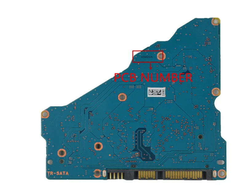 Toshiba Placa de Circuito de Disco Rígido 8tb Hdd Pcb Placa Lógica G0020a G0048a G0038a G4013a G3881a G3820a - Imagem 6