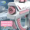 Electric Water Gun Children's Summer Fully Automatic Continuous Rechargeable Space Splashing Toys for Boys Girls Birthday Gifts 2