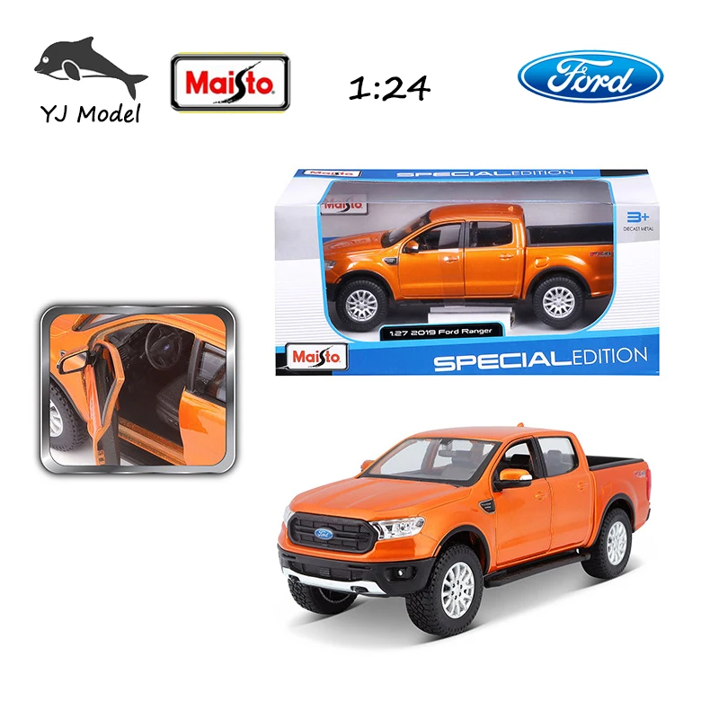 

Модель автомобиля Maisto 1/24 Ford пикап, металлическая модель автомобиля, украшение, модель автомобиля из сплава, коллекционные игрушки для мальчиков