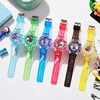 Spider Luminous Watch  Children‘s Hero Watch Cute Silicone Colorful Lights Watch Gifts for Girls Kids Watches 3