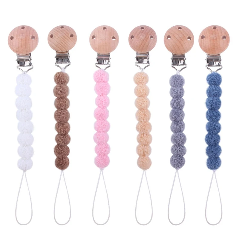 Practical Baby Kids Chain Clip Holders Dummy Pacifier Soother Nipple Leash Strap 