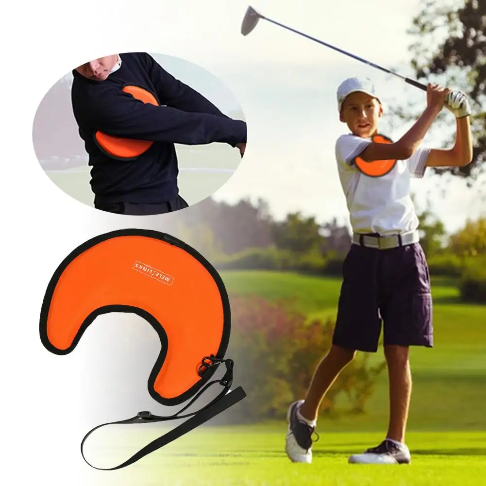 

Golf Swing Practice Tool Golf Swing Trainer Moon Shape Posture Corrector for Beginner Golfers Practice for Improving