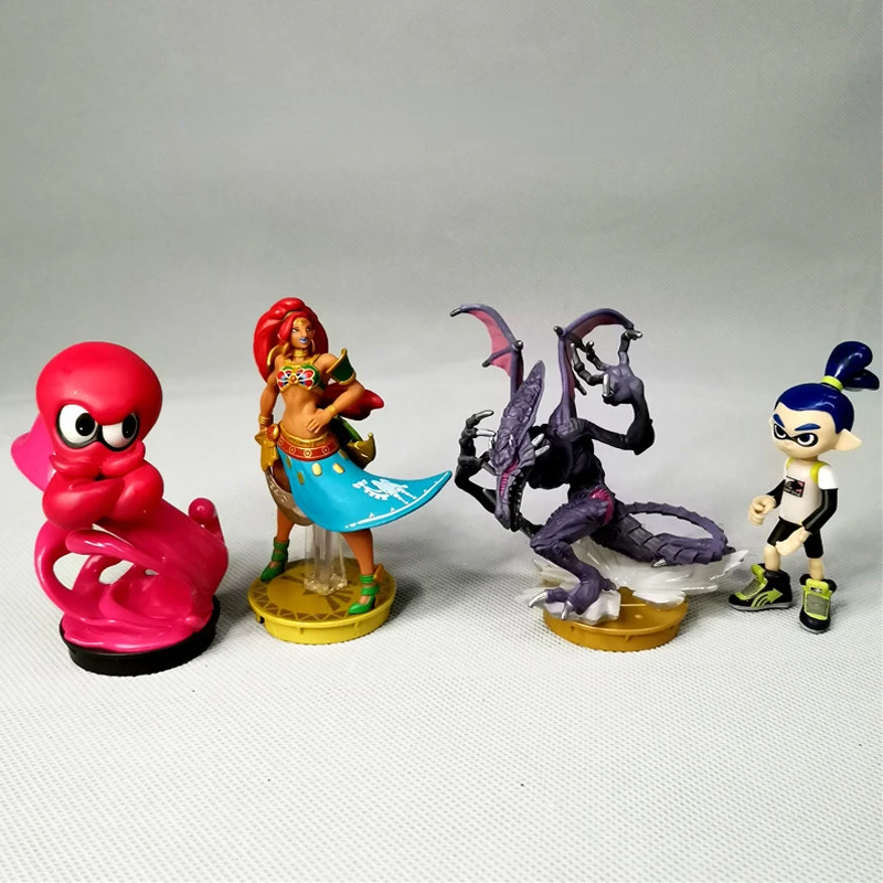 Genuine Bulk Ns Dark Soul Lookes The Sun Four Heroes Link Amiibo Hand Model Toy Anime Figure Kids Gift