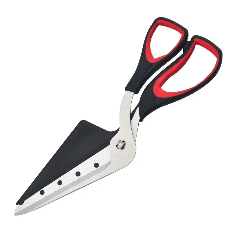 Pizza cutter pizza knife professional pizza scissors sharp detachable stainless steel blade cutter spatula slicer tools