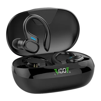Auricolare Bluetooth wireless TWS originale con microfono Auricolari Display a LED Gancio per l'orecchio Cuffie wireless Auricolari Bluetooth stereo 1