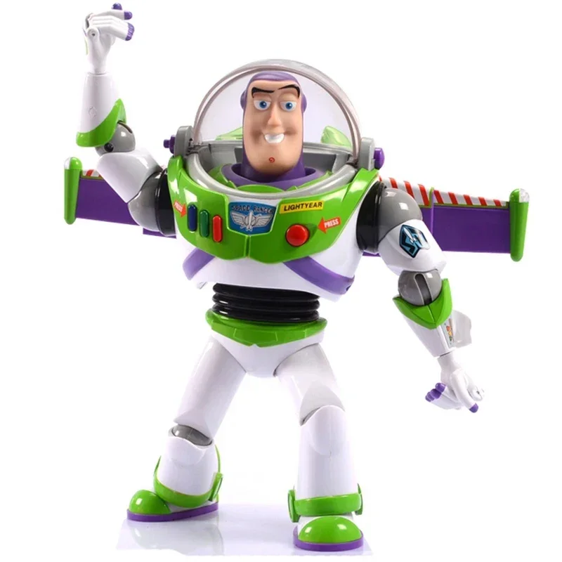 Disney Toy Story Buzz Lightyear Action Figure Luminescente Buzz Lightyear Toys Soundable Amine Figure Giocattoli Per Bambini Regali Di Compleanno