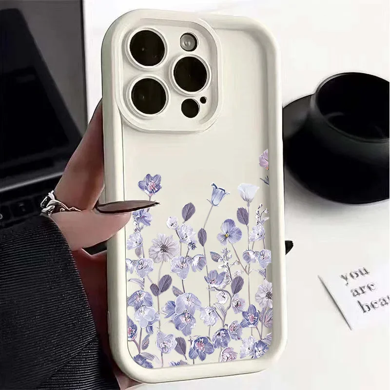 Floral Design Protective Phone Case