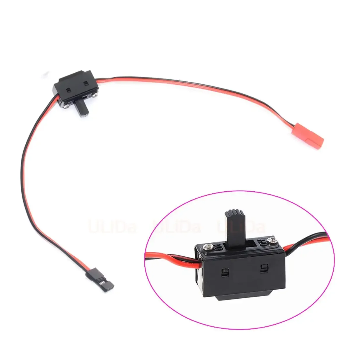 

RC Model Car Receiver On Off Battery Switch Compatible Futaba JR Male JST Female