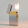 D Brand Lighters Double Flame Brushed Good Sound Soft Flame Cigarette Smoking Tobacco Accessory To Smoker Dupont Limited Edtion 1