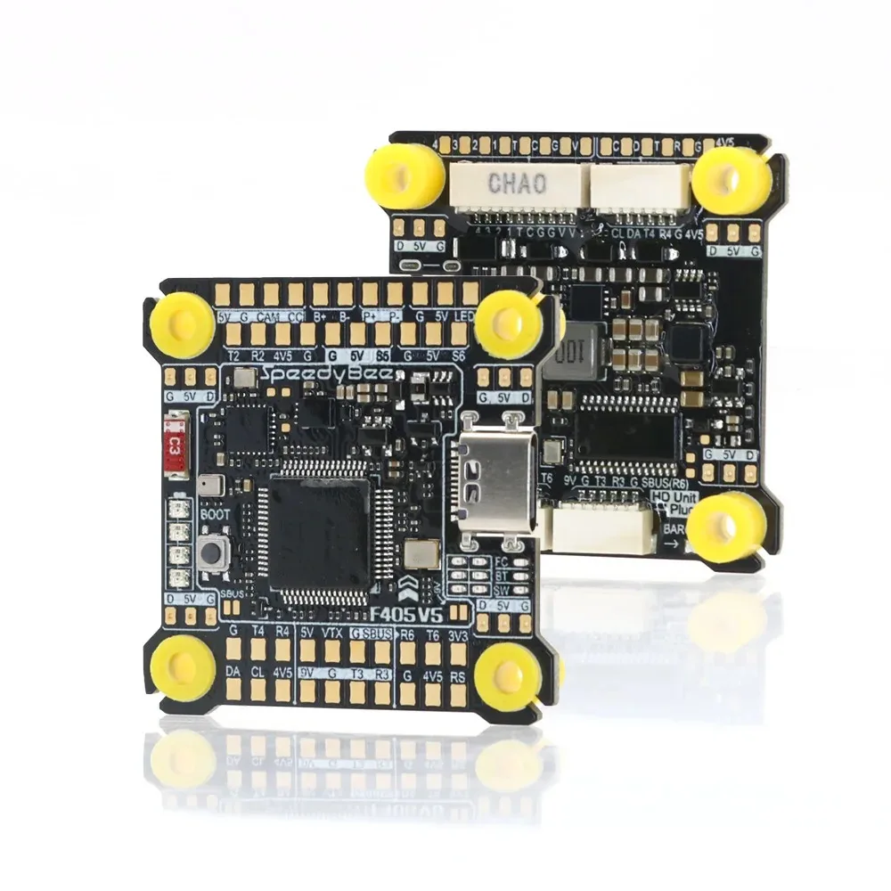 SpeedyBee F405 V5 55AFlight Stack, контроллер полета FPV ESC с настройкой параметров Bluetooth для дронов FPV thumbnail 6