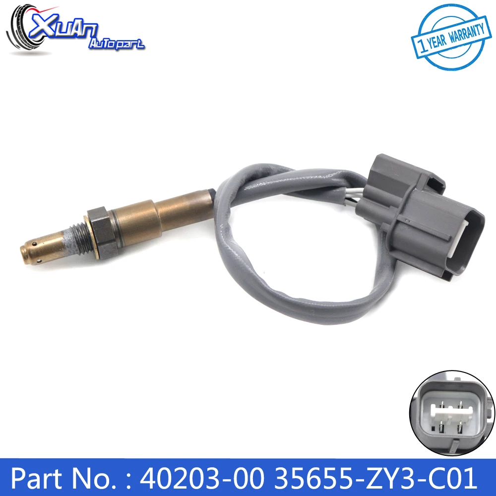 XUAN Air Fuel Ratio Lambda Oxygen O2 Sensor 40203-00 For Honda Motorcycle Scooter Autocycle Autobike 4020300 35655-ZY3-C01