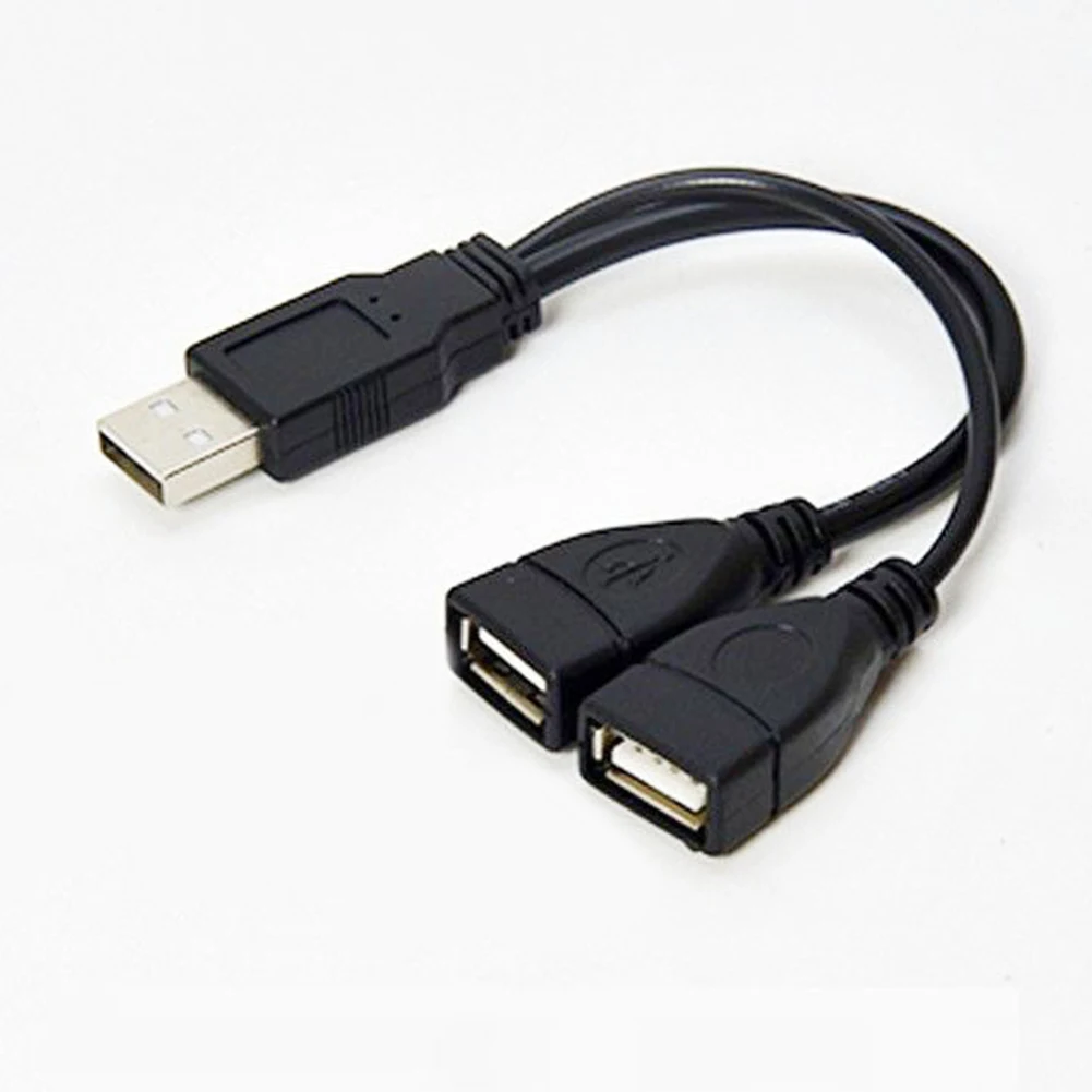 

Универсальный Y-образный разветвитель с двумя USB-портами и штекером 2 А