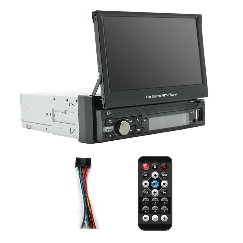 

4-Channel 45W Car Radio Car MP5 Player Plastic Multimedia Player With 7-Inch Retractable Touch Screen For Car