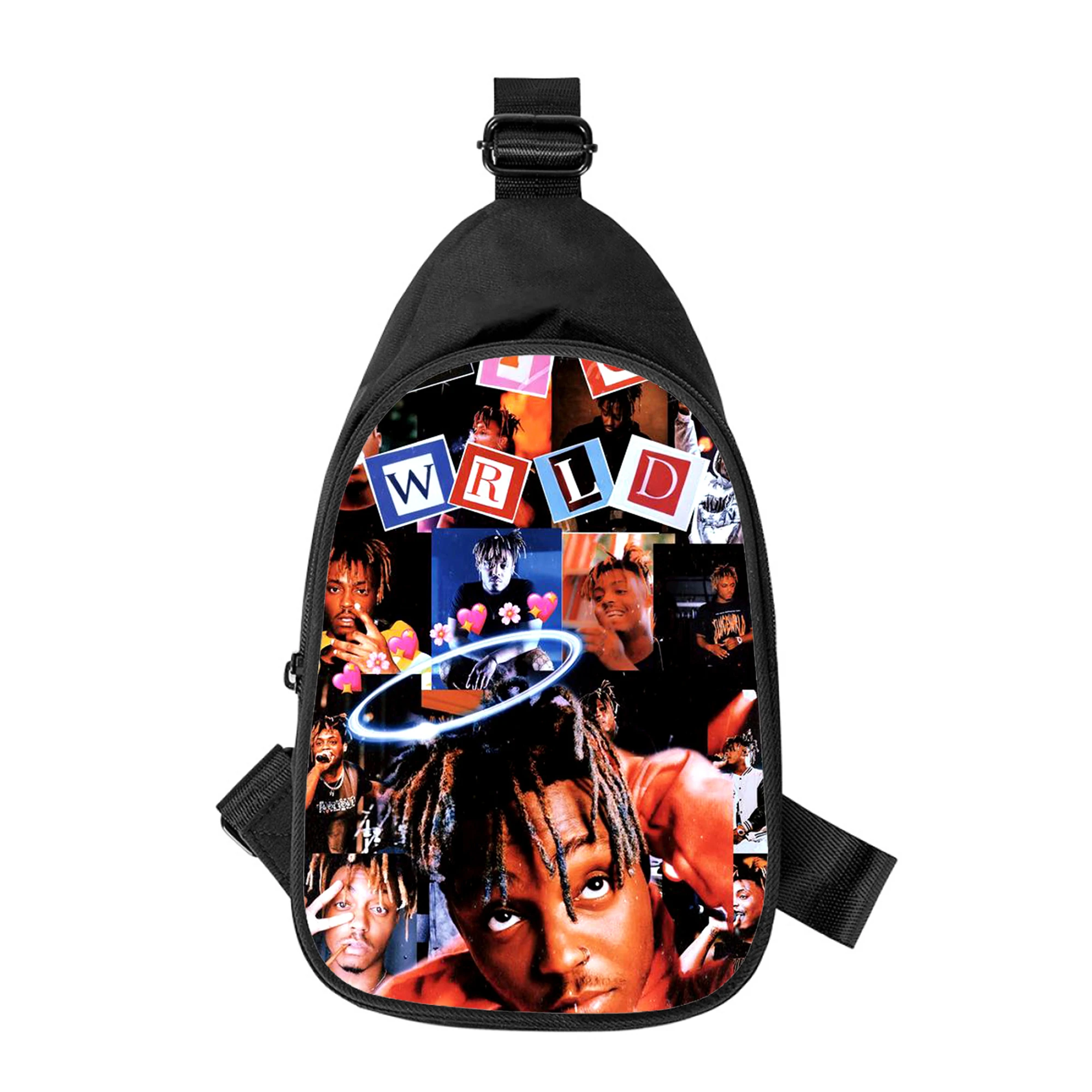 Asap Rocky Rapper TESTING Print New Men Cross Chest Bag Diagonally Women Shoulder Bag Husband School Waist Pack Male chest pack