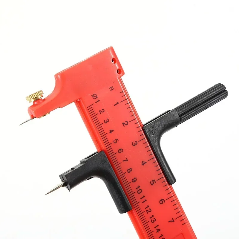Circular Cutter Rotary Compass Circle Cutter Paper Cardboard Rubber Vinyl Leather Art Craft Tool Circular Cutter