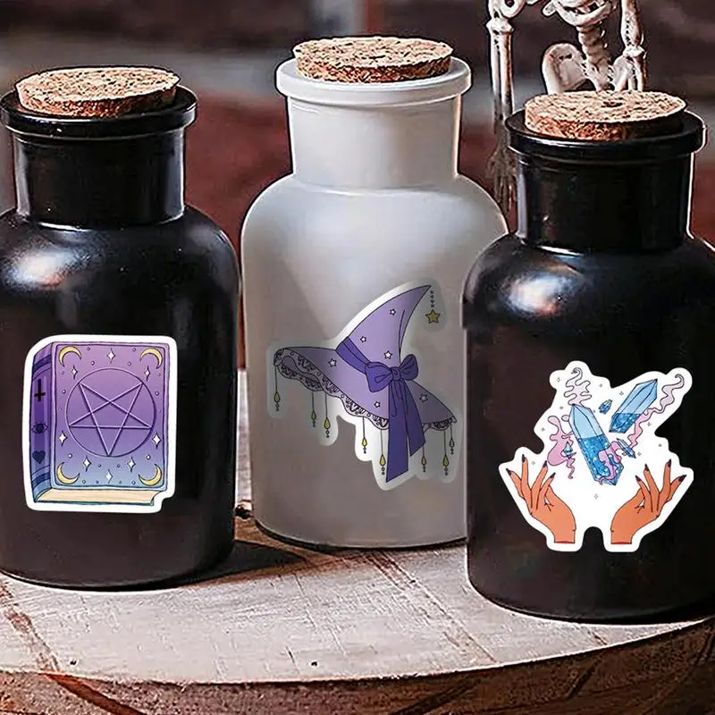 Halloween Potion Stickers 300 Pieces Halloween Stickers Potion Label Spooky Bottle Decals Vintage