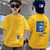 Summer Kids Clothes Streetwear Print T Shirt Short Sleeve Tops Boy Cotton Tees O-Neck Cool Children Fashion Blouse Free Shipping 5