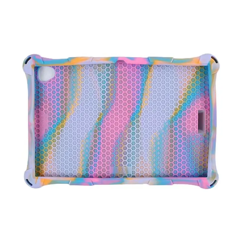Children's Vintage Texture Tablet Cover with Shoulder Strap & Pen Holder