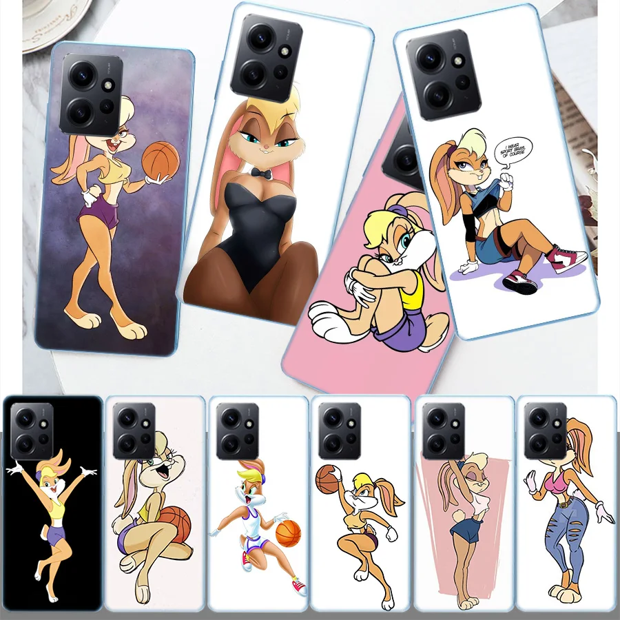 F-Fashion C-мультяшный Багз B-Кролик чехол для Xiaomi Redmi 12 12C 10 10A 10C 10X 9 Prime 9A 8 8A 7 7A 6 6A K40 K30 K20