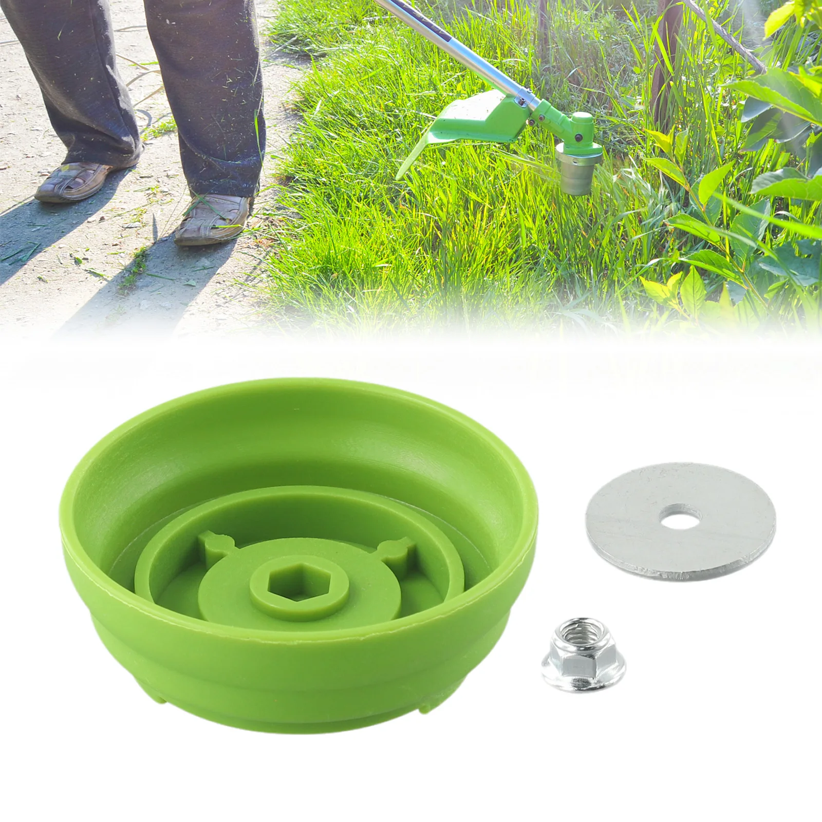 

3pcs/set Plastic Cover Accessory Trimmer Blades Lawn Mower Fittings Tool Accessories For Grass Trimmers Garden Tools Attachment