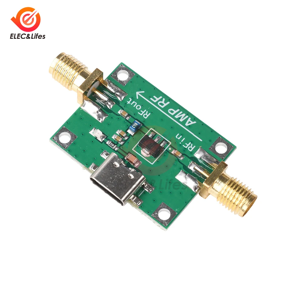 SBB5089 오리지널 칩 RF 증폭기 5MHz-6GHz 광대역 20dB 게인 5V 무선 통신 RF 테스트 및 신호 전송용