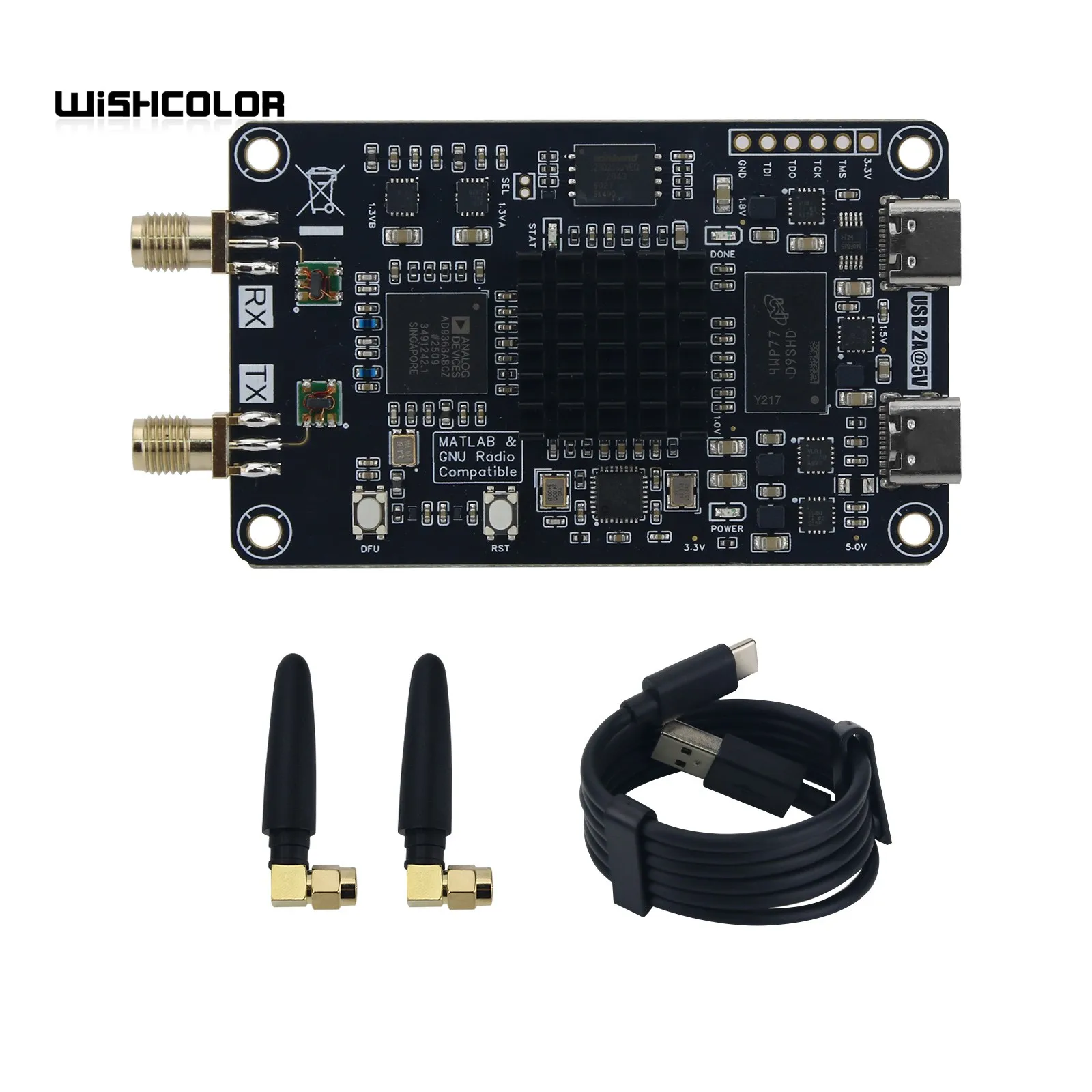 Wishcolor Zynq7010 series AD9363 SDR XC7Z010CLG400+AD9363ABCZ