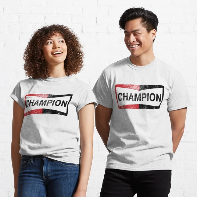 Champion Men Logo Graphic T-Shirt  Champion clothing, Man logo, T
