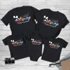 2025 Disney Family Vacation Shirts Father Mother Daughter Son Kids Tshirts Look First Disneyland Trip Family Matching Outfits 1