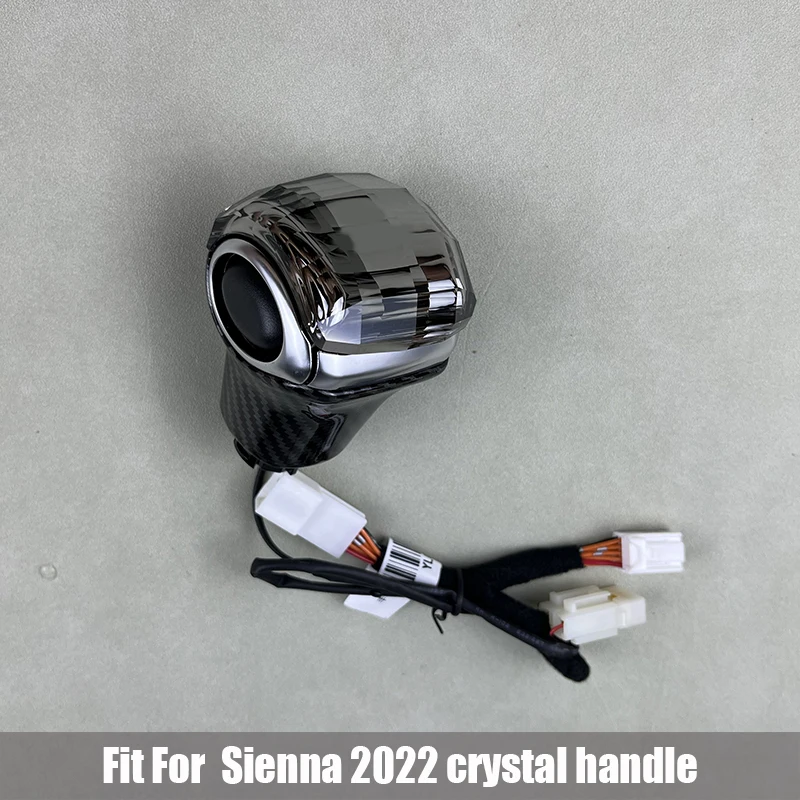

Suitable for Toyota Sienna 2022 Crystal Handle Gear Head Upgrade Modified Shift Knob Gear Lever Gear Stick