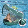 Mambobaby Baby Swimming Float With Sunshade For Infant Non-Inflatable Pool Accessories Outdoor Summer Play Water Games Floater 1