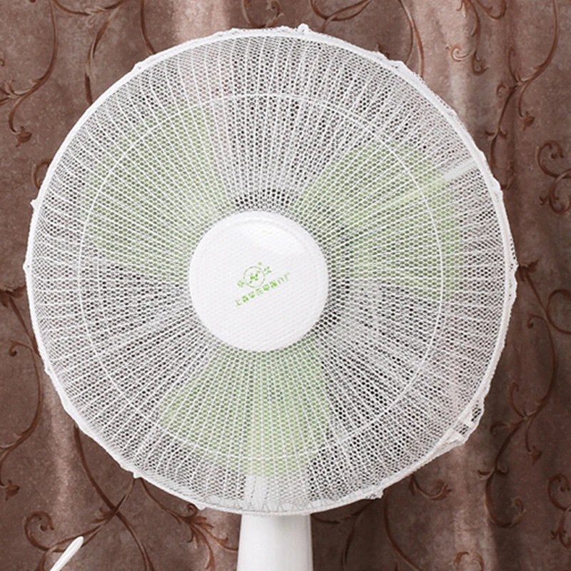 New Transparent Electric Fan Circle Dust Cover Household Dustproof Protection Cap Baby Safety Fan Cover Storage Bag