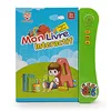 French and English Bilingual Finger Reading Children's Voice Book Intelligent Learning Toys French E-book Early Education 2