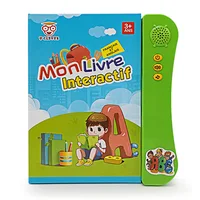 French and English Bilingual Finger Reading Children's Voice Book Intelligent Learning Toys French E-book Early Education 2