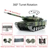 HenLong 3889-1 Leopard2A6 1/16  TK7.0 Upgraded Metal Ver Germany Leopard2A6 RTR RC Tank 3889 TH17602 RC Metal Tank Model Toys 5