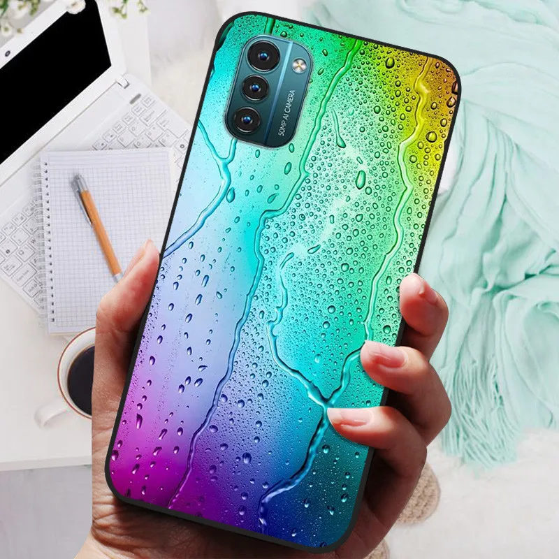 Floral Astronaut Soft TPU Silicone Bumper Phone Case