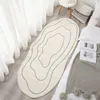 Modern simple Bedside Rug Ins Style Living Room Decoration Plush Carpet Irregular cloud Rugs for Bedroom Fluffy Soft Plush Mat 4