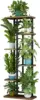 Plant Multiple Flower Rack Holder Shelves Storage Organizer Display Indoor Planter for Balcony Bedroom Patio Garden 2
