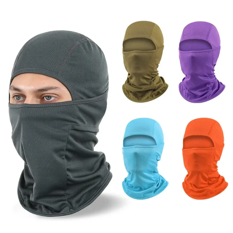 

Outdoor Flying Tiger Hat Breathable Sunscreen Windproof Motorcycle Head Cover Riding Face Mask Essential for riding