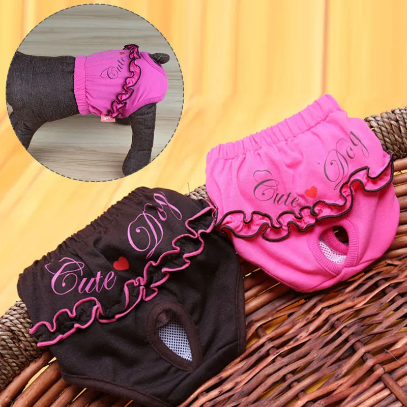 Dog Underwear Pet Dog Panties Puppy Shorts Dog Diapers Soft Breathable