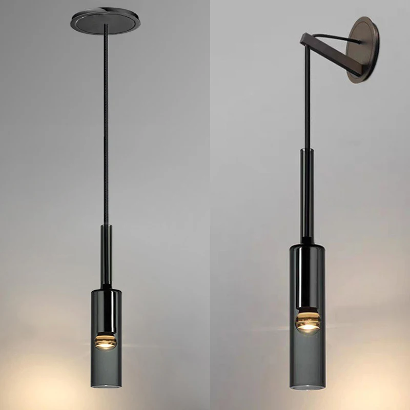 

Modern Glass/Crystal LED Pendant Lights Bronze/Iron Hanging Lamps Living Dining Room Bedroom Indoor Lighting Home Decor Lustres