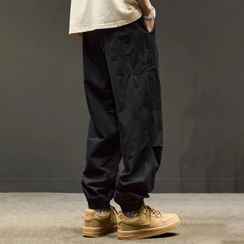 Pantalon Sport Coton Pantalon Cargo Jogging Homme - Grande Taille Coton Polyester - Décontracté Sport Survêtements Homme