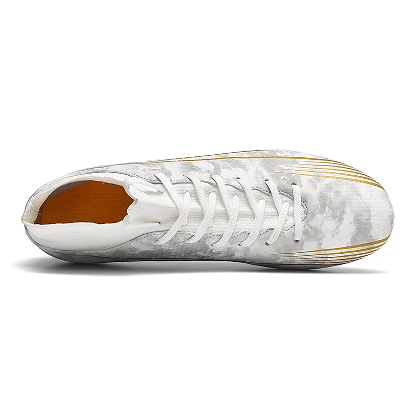 Professional Football Boots TF/FG Youth Indoor Anti-Skid Football Shoes Children's Outdoor Sports Competition Training Shoes